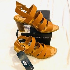 Dr. Scholl’s Tan Sandal Strappy Heels